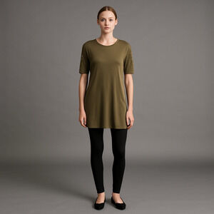 Old Navy Olive Green Blouse Size Medium